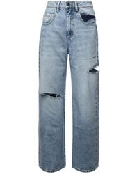 ICON DENIM - Poppy Jeans mit Cut-Out - Lyst