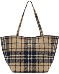 Barbour - Large Layla Tartan Tote Bag - Lyst