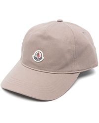 Moncler - Cappello da baseball con applicazione - Lyst