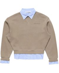 Acne Studios - Layered Sweatshirt - Lyst