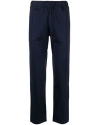 Paul & Shark - Stretch-Cotton Track Trousers - Lyst