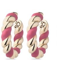 Eddie Borgo - Torsade Hoop Earrings - Lyst