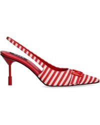 MSGM - 90Mm Striped Pumps - Lyst
