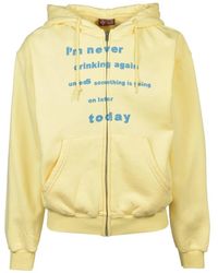 PRAYING - Graphic-Print Zip-Up Hoodie - Lyst