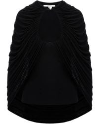 MANURI - Gedrapeerde Blouse - Lyst