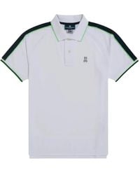 Psycho Bunny - Jayden Poloshirt mit Seitenstreifen - Lyst
