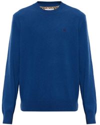 Burberry - Cashmere-Blend Sweater - Lyst