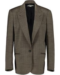 Stella McCartney - Wool Single-Breasted Blazer - Lyst