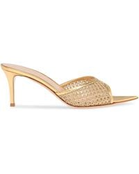Gianvito Rossi - 70Mm Siena Pointed-Toe Sandals - Lyst