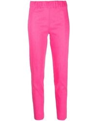 D.exterior - Elasticated-Waist Slim-Cut Leggings - Lyst