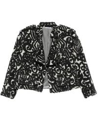 Parlor - Pattern-Design Jacket - Lyst