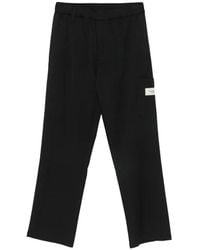 flâneur - Logo-Patch Cargo Pants - Lyst