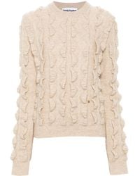 Moschino - Chunky Cable Knit Jumper - Lyst