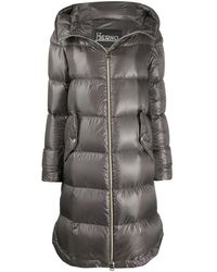 Herno Doudoune à capuche - Gris