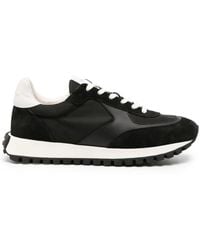 Gianvito Rossi - Gravel Suede-Trim Sneakers - Lyst