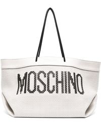 Moschino - Bolso de hombro con diseño entretejido - Lyst