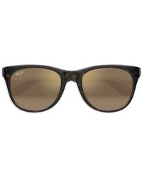 Maui Jim - Kōaniani Af Round-Frame Sunglasses - Lyst
