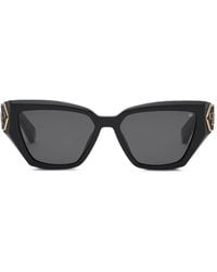 Philipp Plein - Plein Brave Zonnebril Met Logodetail - Lyst