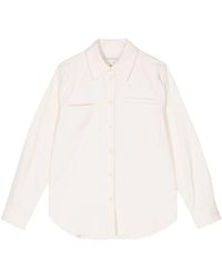 Maison Kitsuné - Patch-Pocket Cotton Shirt - Lyst