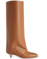 Giuseppe Zanotti - Pointed-Toe Knee-High Boots - Lyst