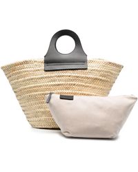 Hereu - Cabas Woven-straw Tote Bag - Lyst