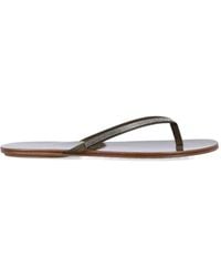 Pedro Garcia - Prune Rhinestone-Embellished Sandals - Lyst