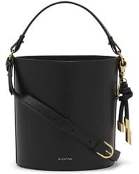 Lanvin - Leather Bucket Bag - Lyst