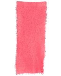 Mouleta - Frayed-Edge Scarf - Lyst