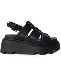 Altercore - Maryam Stud-Embellished Platform Sandals - Lyst