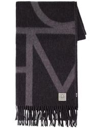 TOTEME - Schal Mit Monogramm - Lyst
