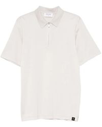 Gran Sasso - Zip-Fastening Polo Shirt - Lyst