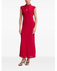 Pedro Del Hierro Madrid - Keyhole-Detail Sleeveless Maxi Dress - Lyst