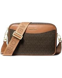 Michael Kors - Large Shoulder Bag With Exclusive Bev Logo - Lyst