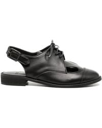 Y's Yohji Yamamoto - Stringate Con Cinturino Posteriore - Lyst