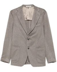 Tagliatore - Notched-Lapel Single-Breasted Blazer - Lyst