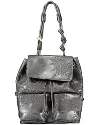 Desigual - Mini Floral-Embossed Drawstring Backpack - Lyst