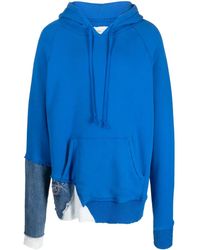 Greg Lauren - Fragment Panelled Hoodie - Lyst
