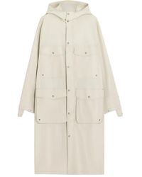 Lemaire - Utility Hand-Flap Snap-Fastening Raincoat - Lyst