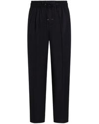 Dolce & Gabbana - Flannel Jogging Trousers - Lyst
