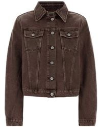 Our Legacy - Buttoned Denim Jacket - Lyst