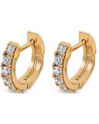 Emanuele Bicocchi - Crystal Hoop Earrings - Lyst