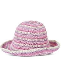 Missoni - Striped Crochet-Knit Sun Hat - Lyst