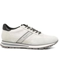 Bugatti - Panelled Suede Sneakers - Lyst