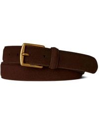Polo Ralph Lauren - Suede Buckle Belt - Lyst