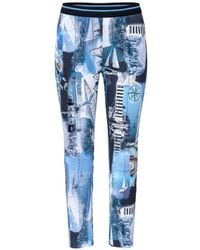 Marc Cain - Sofia Nautical-Print Leggings - Lyst
