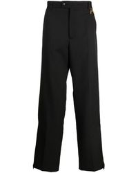 Aries - Mid-rise Straight-leg Trousers - Lyst