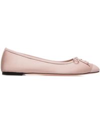 Bally - Rina Bow-detail Ballerina Shoes - Lyst
