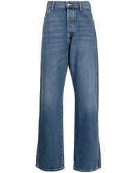 McQueen - Loose Cotton Jeans - Lyst