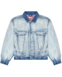 DIESEL - D-Denver Denim Jacket - Lyst