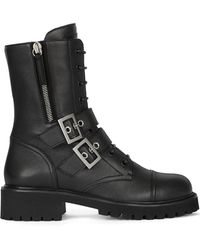 Giuseppe Zanotti - Urban Biker Boots - Lyst